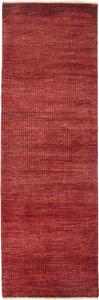 Tappeto Shayan Pakistan Geometrico Rosso Bordeaux 80x252 Cm
