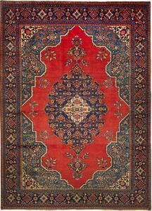 Tappeto Wiss Persia Medaglione Rosso Blu 270x380 Cm