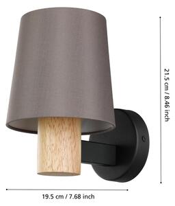 Eglo 43783 - Applique EDALE 1xE27/40W/230V