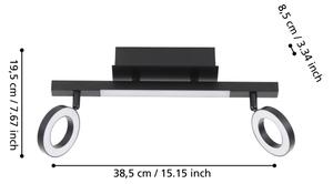 Eglo 900514 - Faretto LED CARDILLIO 2x3,2W + LED 3,3W/230V