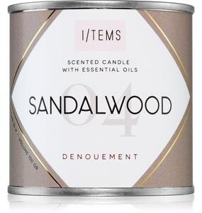 I/TEMS Essential 04 / Sandalwood candela profumata 100 g
