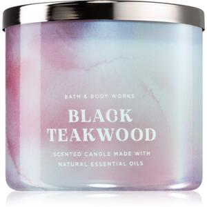 Bath & Body Works Black Teakwood candela profumata 411 g