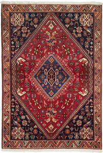 Tappeto Abadeh Persia Geometrico Rosso Blu 98x144 Cm