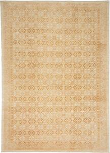 Tappeto Shayan Fine Pakistan Geometrico Crema Zafferano 206x287 Cm