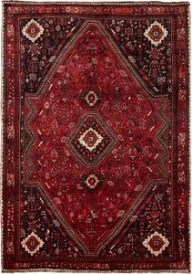 Tappeto Shiraz Persia Geometrico Rosso Blu 175x260 Cm