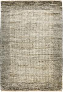 Tappeto Shayan Pakistan Geometrico Naturale Grigio-verde 124x181 Cm