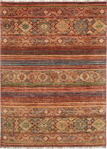 Tappeto Rubin Pakistan Astratto Rosso Beige 170x230 Cm