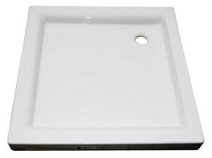 Piatto doccia ceramica Julieta 70 x 70 cm bianco
