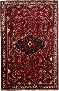 Tappeto Shiraz Persia Geometrico Rosso Blu 169x264 Cm