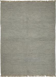 Tappeto Kilim Persia Tinta Unita Grigio Naturale 172x235 Cm