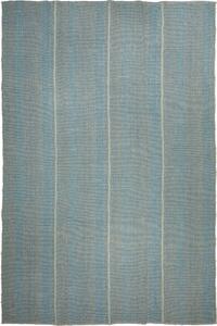 Tappeto Kilim Persia Geometrico Azzurro Beige 201x309 Cm