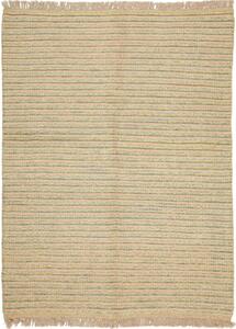 Tappeto Kilim Persia A Righe Beige Verde Acqua 151x215 Cm