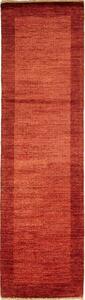 Tappeto Shayan Pakistan Astratto Rosso Terracotta Mattone 73x205 Cm