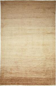 Tappeto Shayan Pakistan Tinta Unita Beige Marrone Chiaro 125x182 Cm