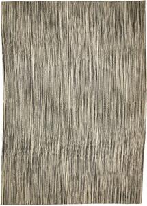 Tappeto Kilim Persia Astratto Crema Grigio Scuro 252x363 Cm