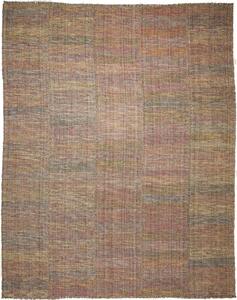 Tappeto Kilim Persia Astratto Multicolore Terra 251x313 Cm
