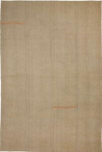 Tappeto Kilim Persia Tinta Unita Beige Arancio 200x295 Cm
