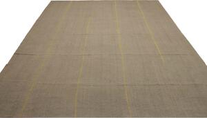 Tappeto Kilim Persia Astratto Beige Giallo 260x352 Cm