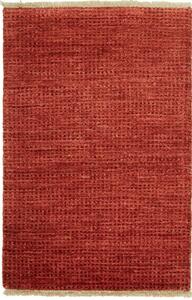 Tappeto Shayan Pakistan Astratto Rosso Terracotta 59x89 Cm