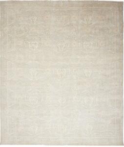Tappeto Zigler Extra Fine Pakistan Floreale Verde Salvia Beige 244x284 Cm