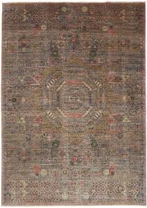 Tappeto Mamlouk Pakistan Geometrico Terra Multi 170x237 Cm