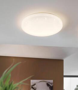 Plafoniera moderno Frania - A LED CCT dimmerabile , in policarbonato, bianco D. 40 cm EGLO