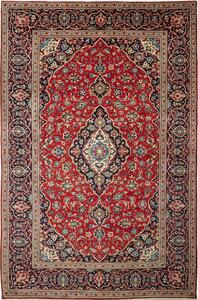 Tappeto Ardakan Persia Medaglione Rosso Blu 195x300 Cm