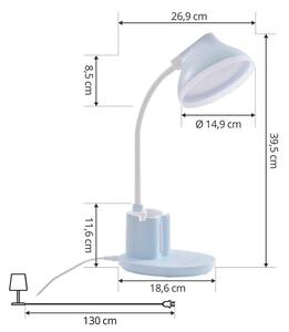 Lindby - Zephyra LED Lampada da Tavolo CCT Blue