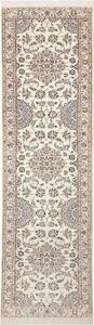Tappeto Nain 9la Persia Floreale Crema Blu 87x320 Cm
