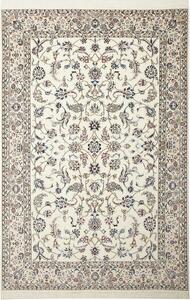 Tappeto Nain 6la Persia Floreale Crema Blu 153x231 Cm