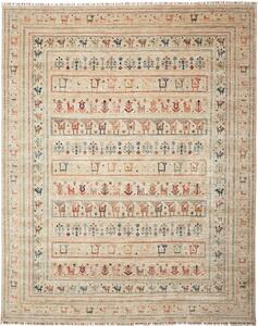 Tappeto Rubin Pakistan Floreale Beige Rosso 244x306 Cm