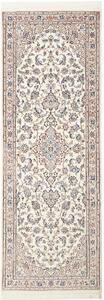 Tappeto Nain 6la Persia Medaglione Crema Blu 79x220 Cm