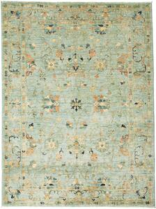 Tappeto Zigler Fine Pakistan Medaglione Acqua Pesca 149x200 Cm