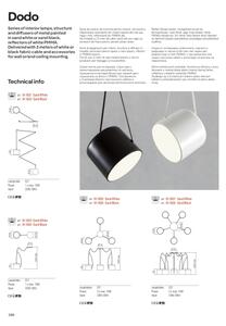 Redo 01-1828 - Lampadario a sospensione con filo DODO 5xE27/15W/230V