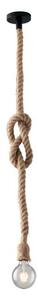Sospensione rope in corda 1xe27 150cm