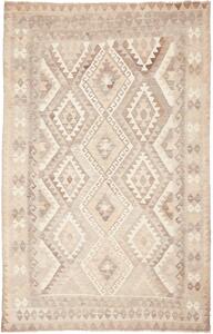 Tappeto Kilim Afghanistan Geometrico Beige Crema 165x263 Cm
