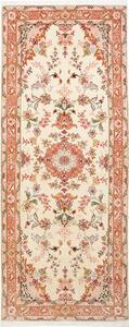 Tappeto Tabriz 50 Raj Persia Medaglione Avorio Salmone 77x207 Cm