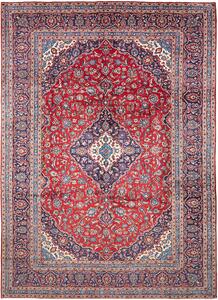 Tappeto Ardakan Persia Medaglione Rosso Blu 297x408 Cm