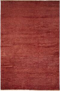 Tappeto Shayan Pakistan Tinta Unita Rosso Mattone 120x181 Cm