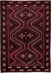 Tappeto Lori Persia Astratto Rosso Blu 225x320 Cm