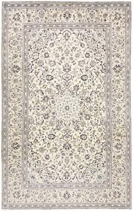 Tappeto Kashan Persia Floreale Crema Blu Scuro 200x320 Cm