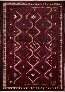 Tappeto Lori Persia Astratto Rosso Blu 222x302 Cm
