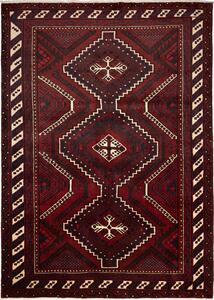 Tappeto Lori Persia Geometrico Rosso Blu 225x310 Cm