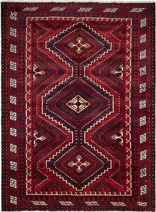 Tappeto Lori Persia Geometrico Rosso Blu Crema 225x305 Cm