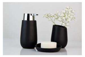Set di accessori da bagno nero opaco in ceramica Badi - Wenko