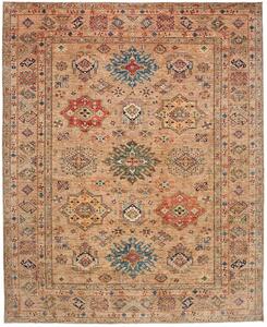 Tappeto Kazak Fine Pakistan Astratto Beige Policromo 251x307 Cm
