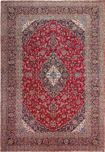Tappeto Ardakan Persia Medaglione Rosso Blu 250x360 Cm