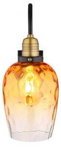 Globo 15786W - Applique SALVY 1xE27/60W/230V arancione