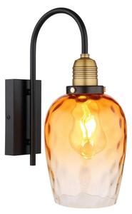 Globo 15786W - Applique SALVY 1xE27/60W/230V arancione