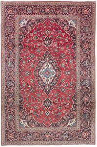 Tappeto Ardakan Persia Medaglione Rosso Blu Scuro 200x308 Cm